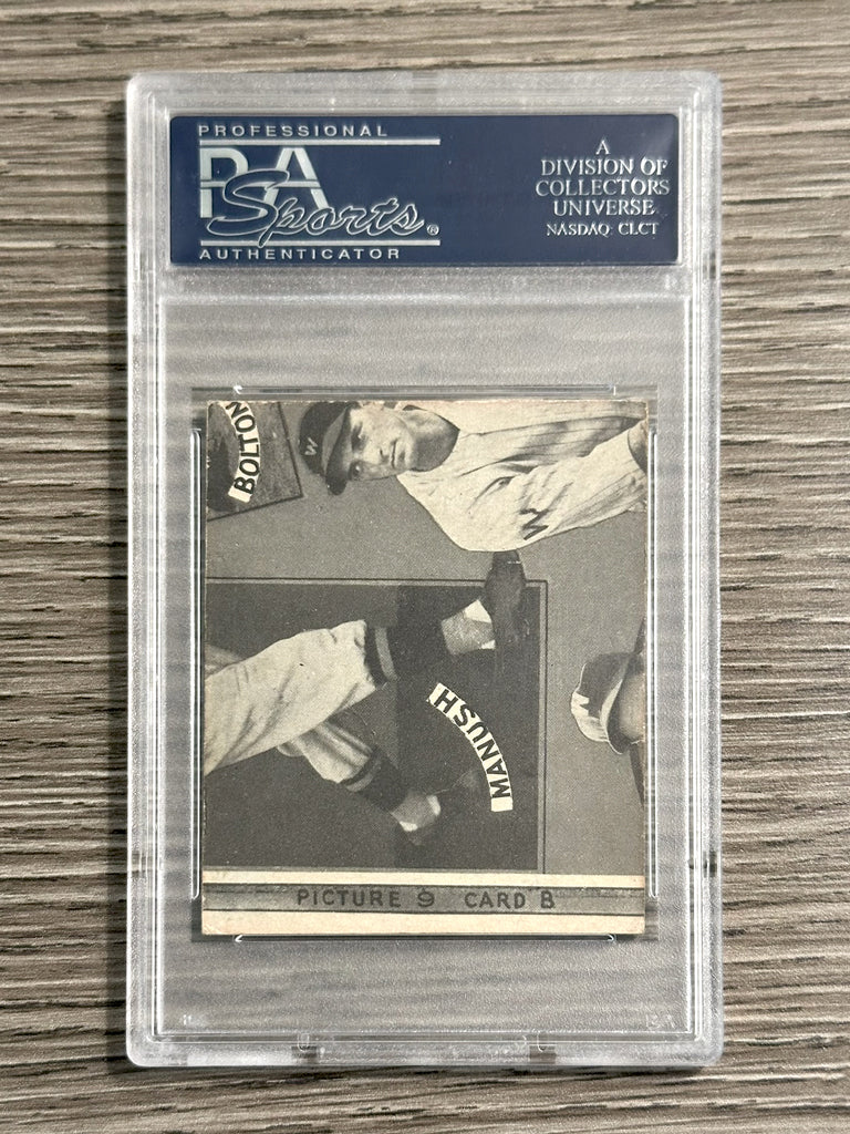 1935 Goudey #9B Hayes / Lyons / Haas / Bonura - PSA 5