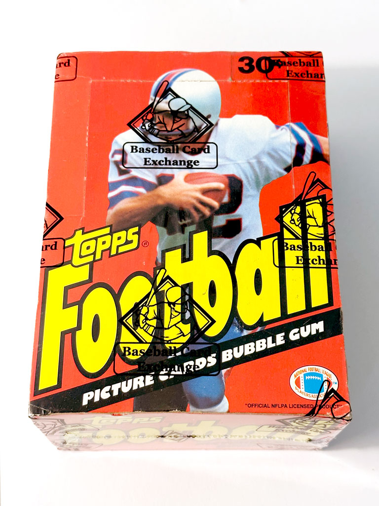 1981 Topps Football Wax Box - BBCE Authenticated