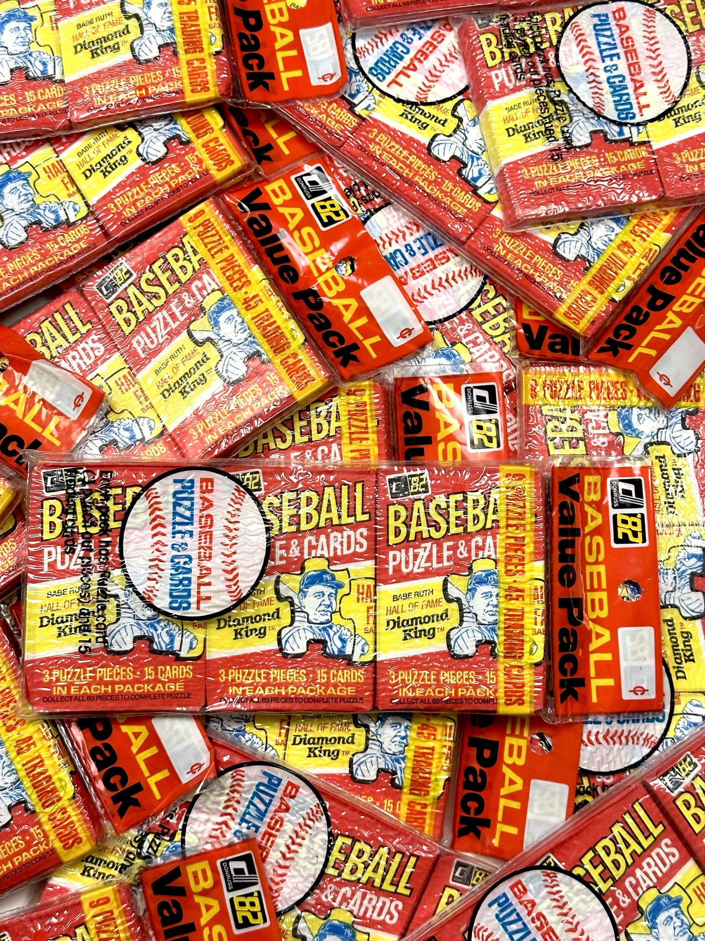 1982 Donruss Baseball Wax (Grocery) Racks