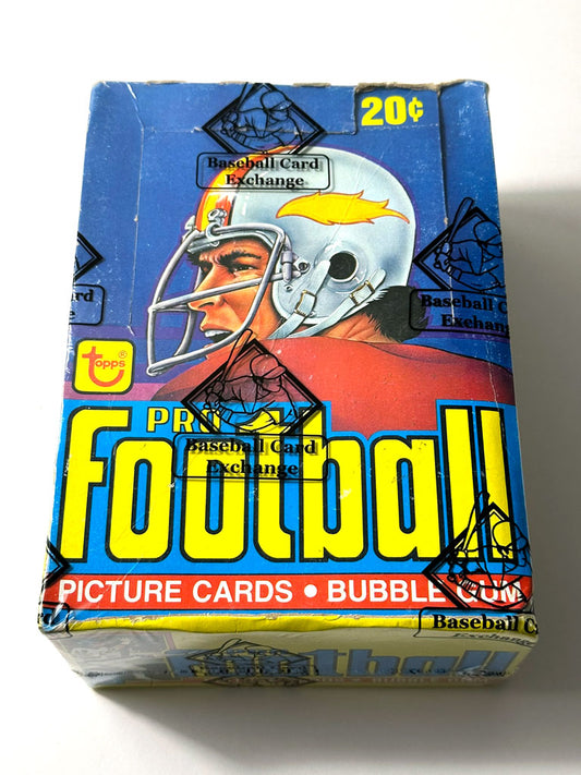 1978 Topps Football Wax Box - BBCE Authenticated