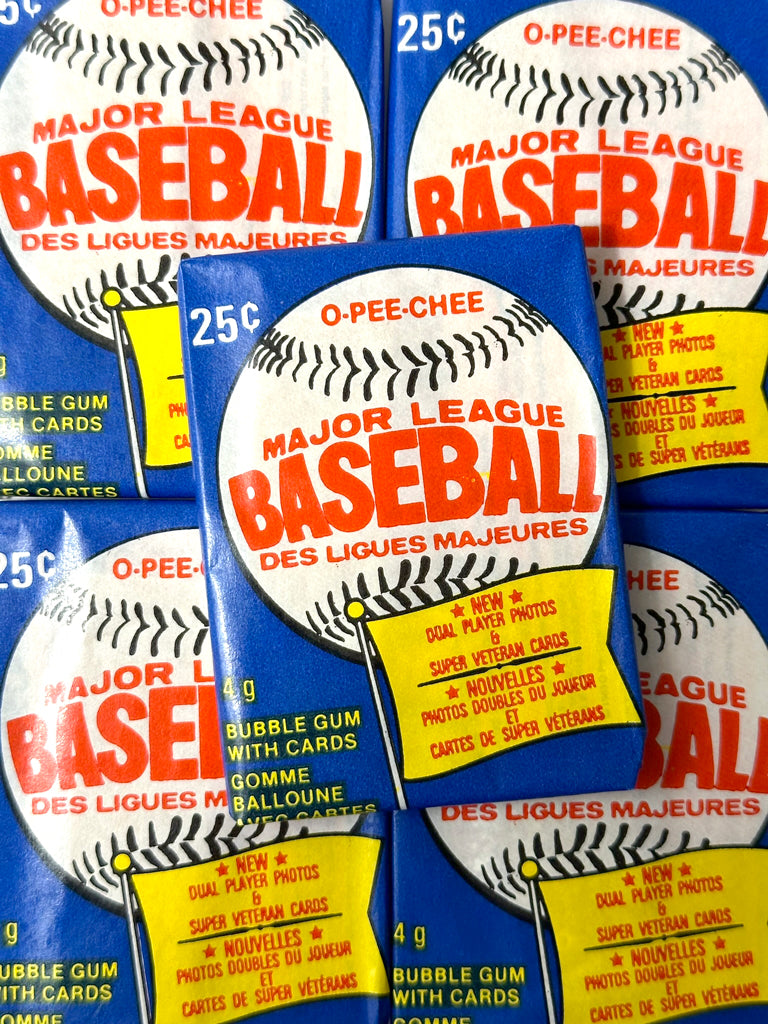 1983 O-Pee-Chee Baseball Wax Packs