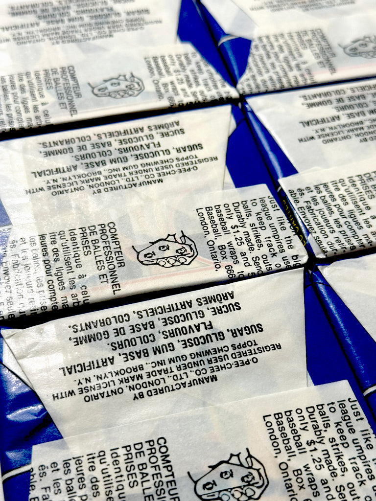 1983 O-Pee-Chee Baseball Wax Packs