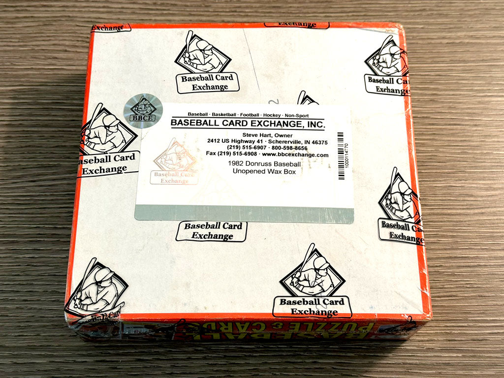 1982 Donruss Baseball Wax Packs