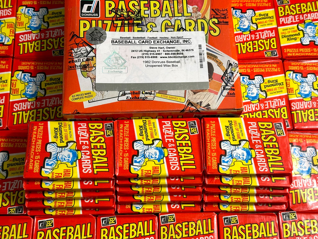 1982 Donruss Baseball Wax Packs