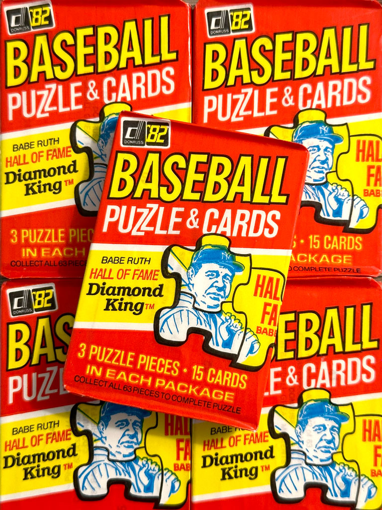1982 Donruss Baseball Wax Packs