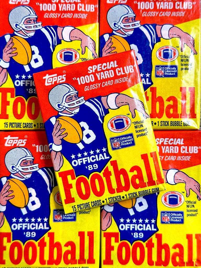 1989 Topps Football Wax Packs