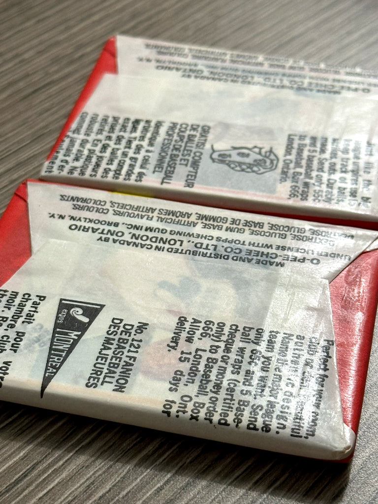 1978 O-Pee-Chee Baseball Wax Packs