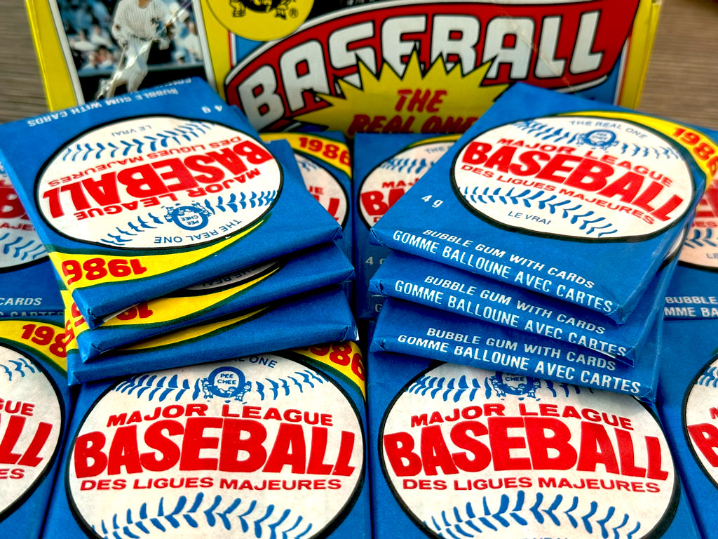 1986 O-Pee-Chee Baseball Wax Packs