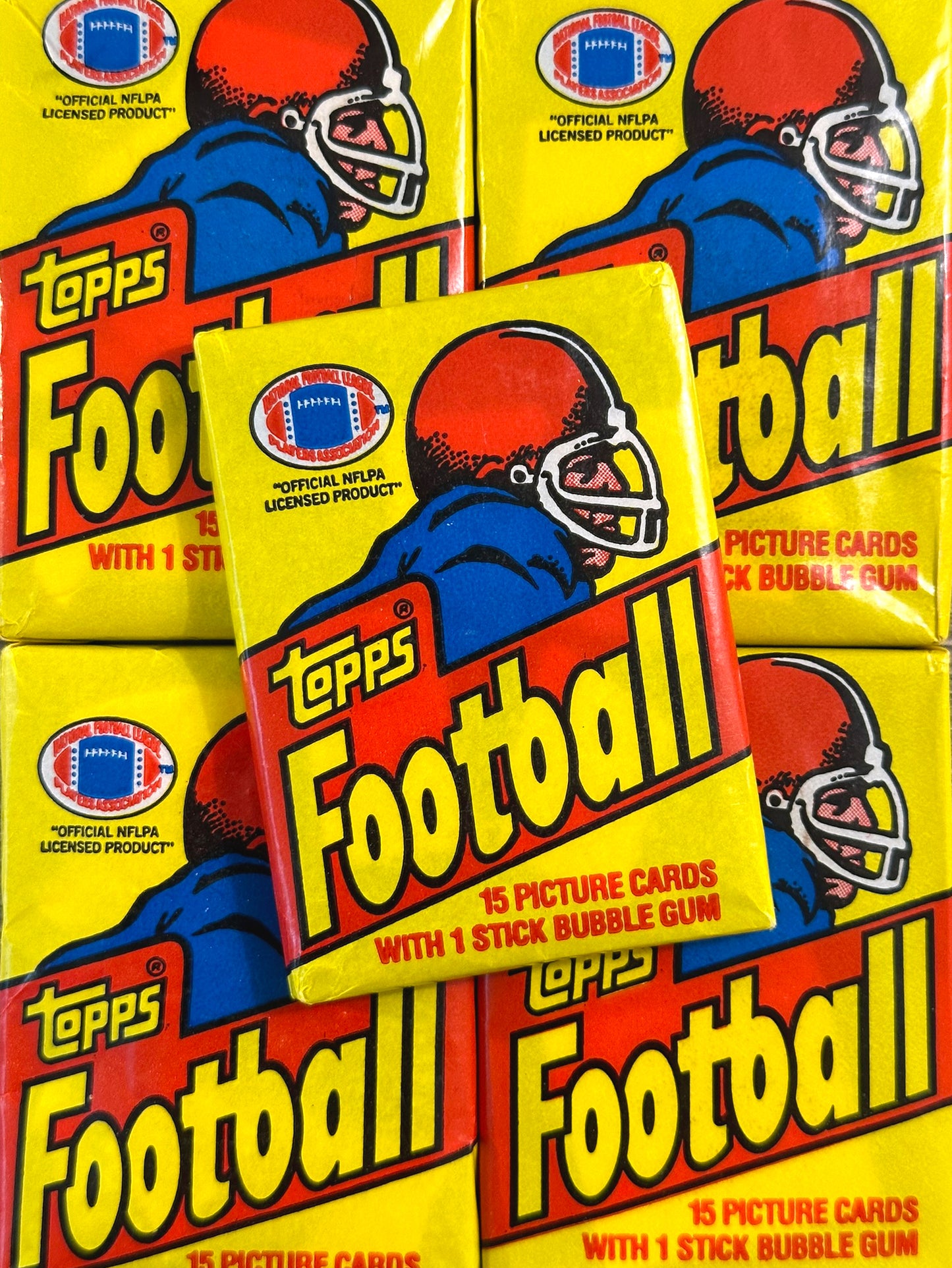 1981 Topps Football Wax Packs