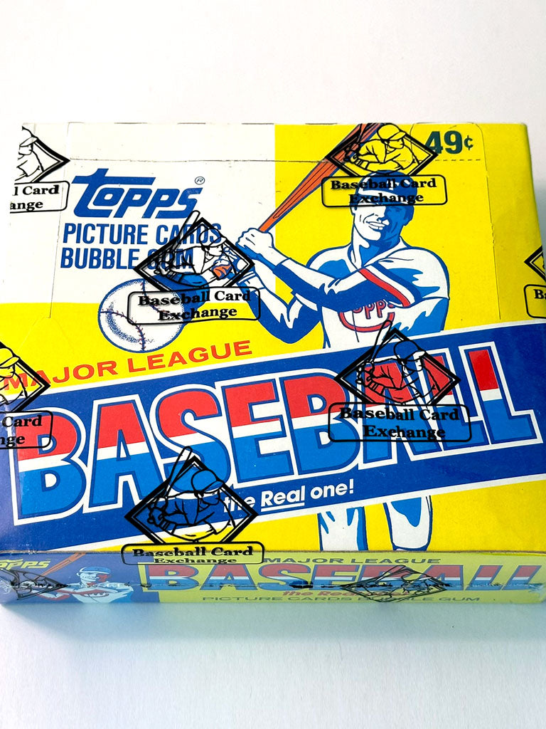 1984 Topps Baseball Cello Box - BBCE Authenticated (FASC)