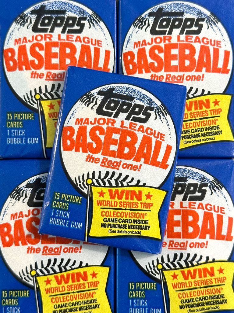 1983 Topps Baseball Wax Packs