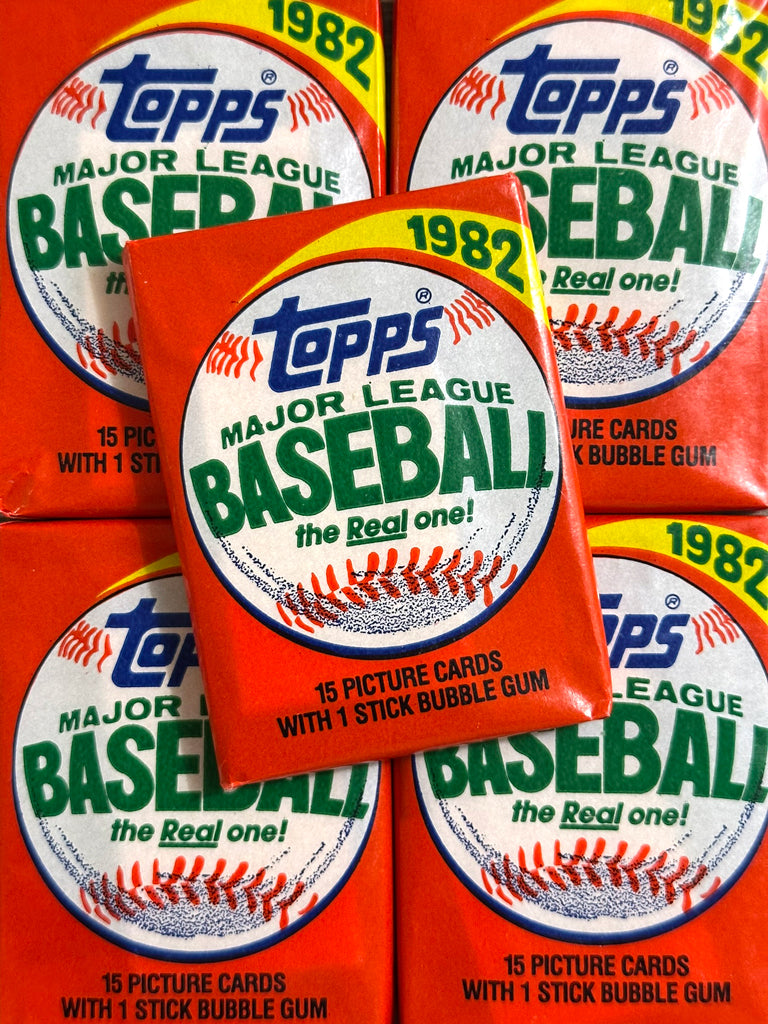 1982 Topps Baseball Wax Packs