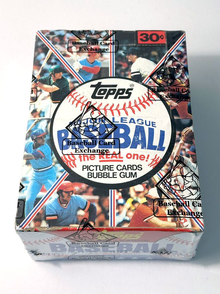 1981 Topps Baseball Wax Box - BBCE Authenticated