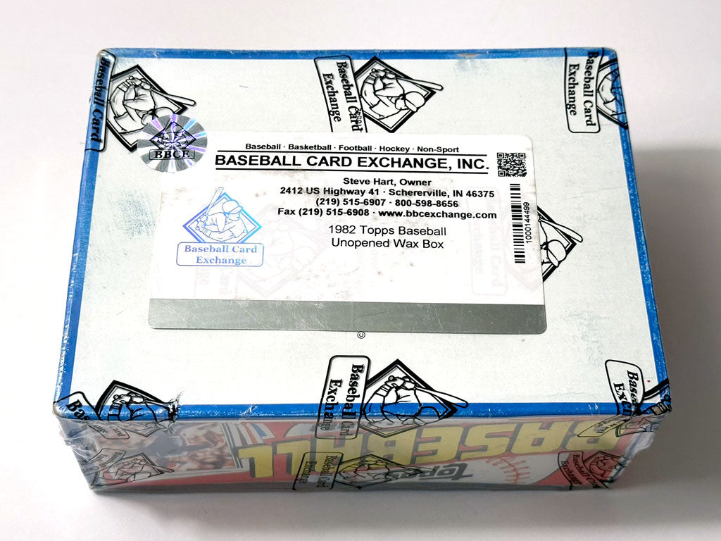 1982 Topps Baseball Wax Box - BBCE Authenticated