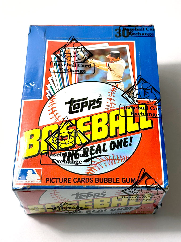 1982 Topps Baseball Wax Box - BBCE Authenticated