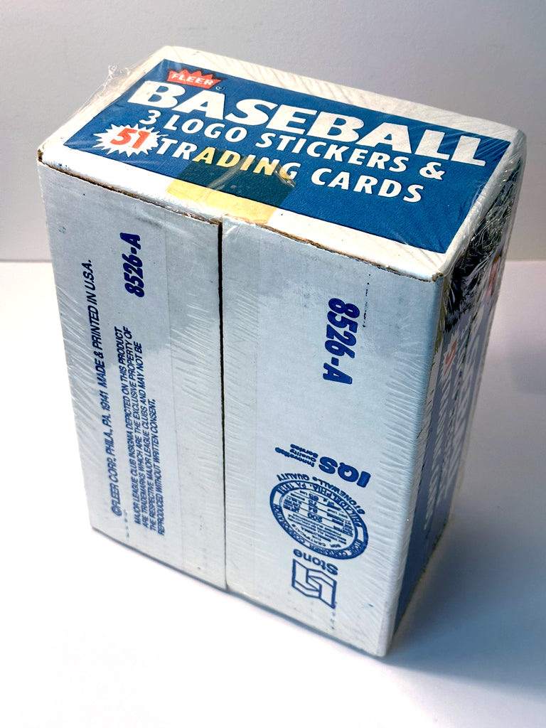 1987 Fleer Baseball Wax Rack Box (Factory Sealed)