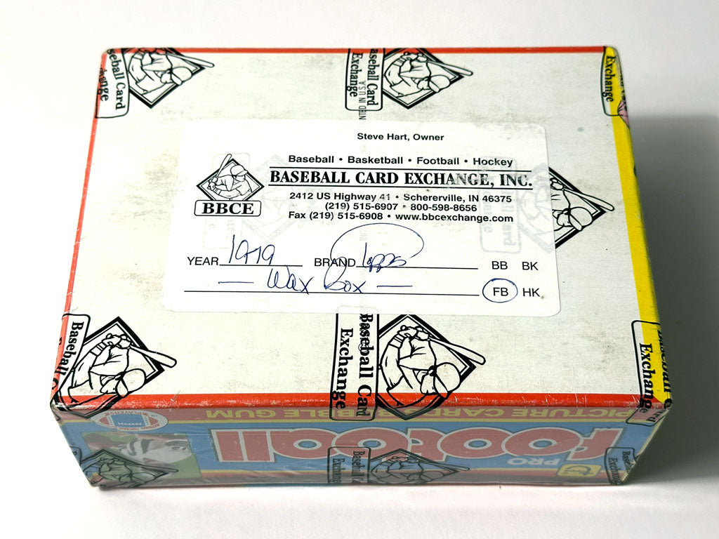 1979 Topps Football Wax Box - BBCE Authenticated