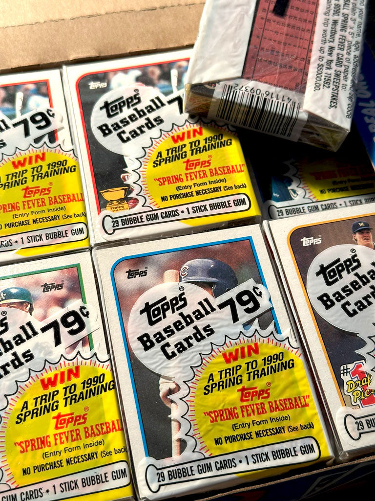 1989 Topps Baseball Cello Packs