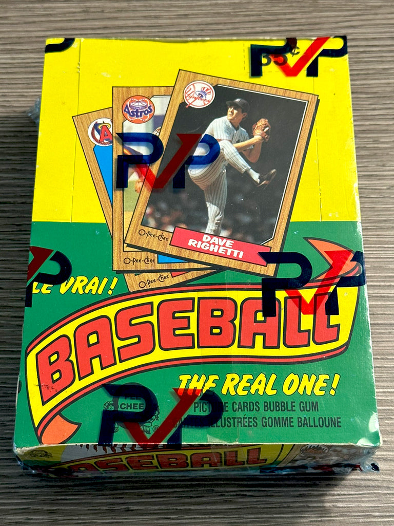 1987 O-Pee-Chee Baseball Wax Packs (Discounted)