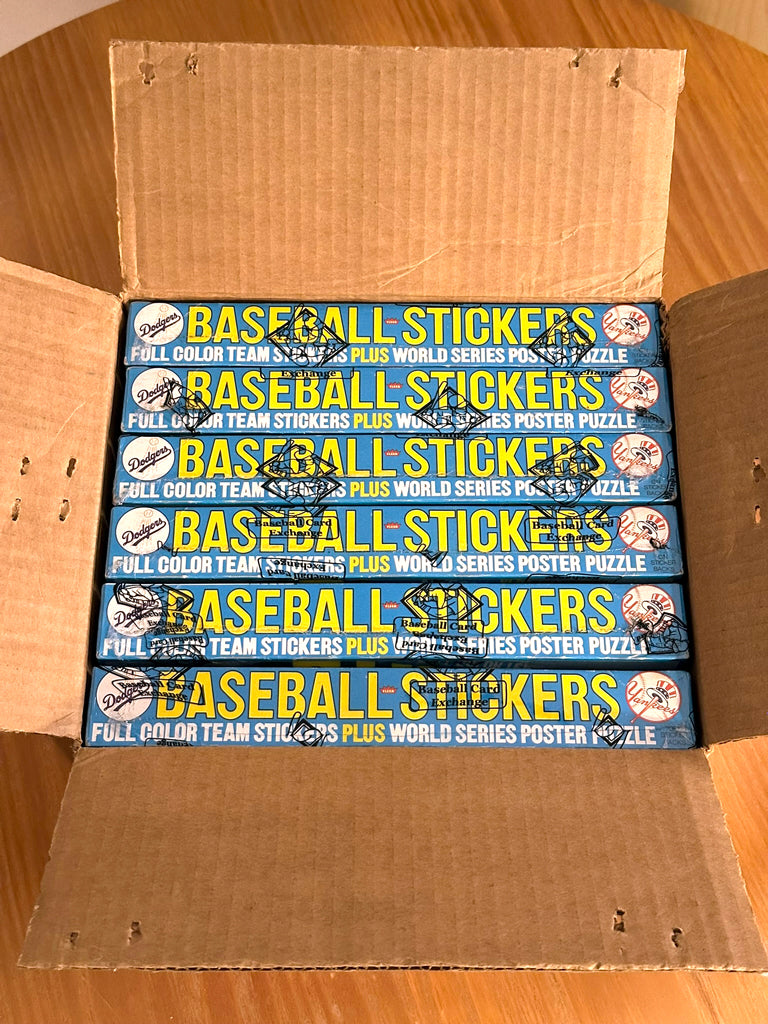 1979 Baseball Stickers Wax Box - BBCE Authenticated (FASC)