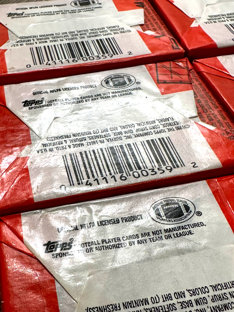 1990 Topps Football Wax Packs