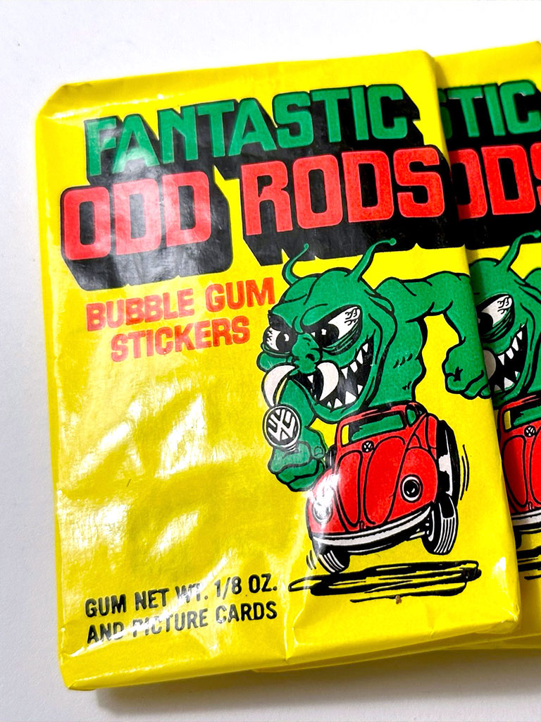 1973 Donruss Fantastic Odd Rods Wax Packs