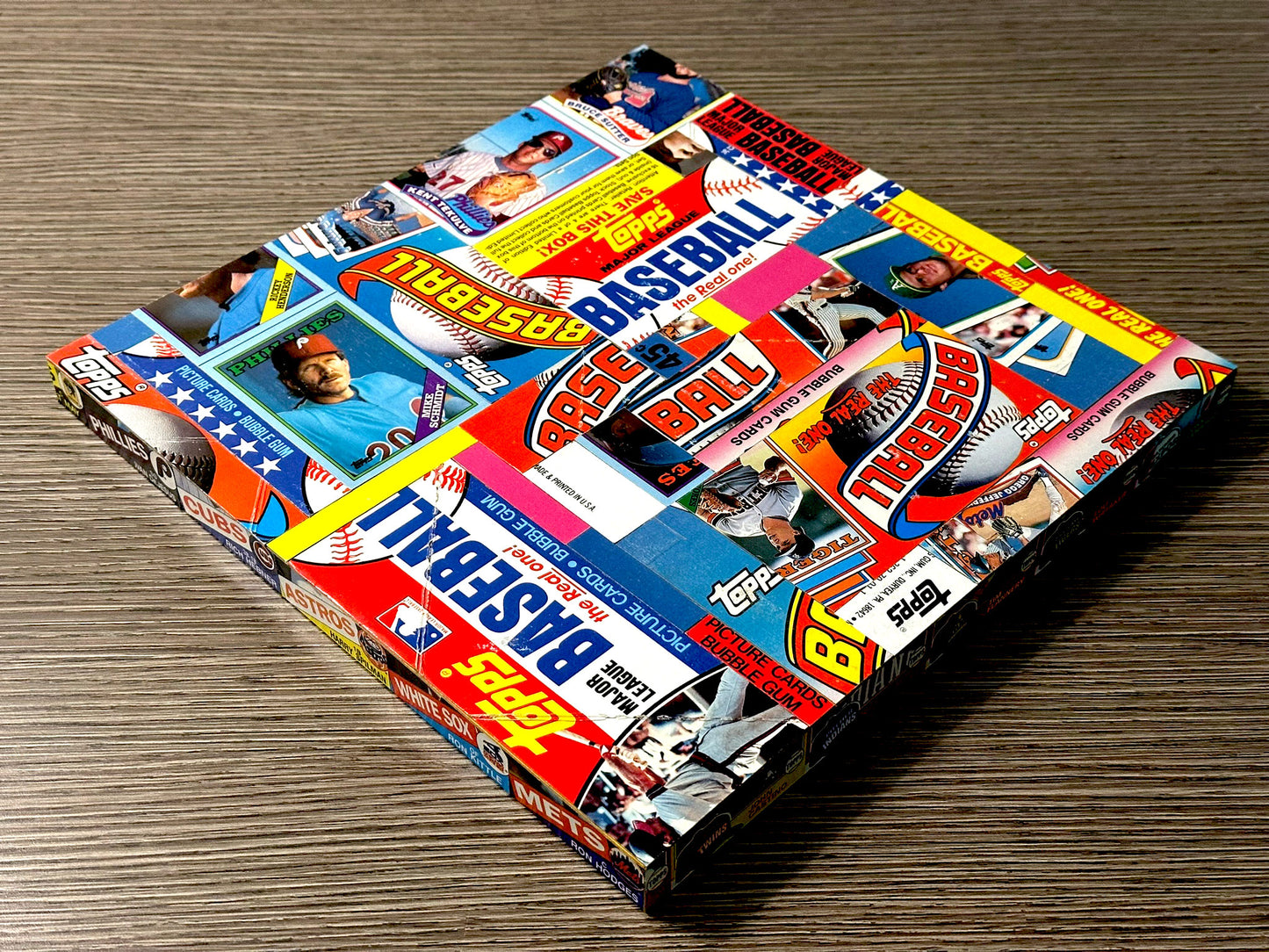 Display Box Art - "Box Bottom Phillies"