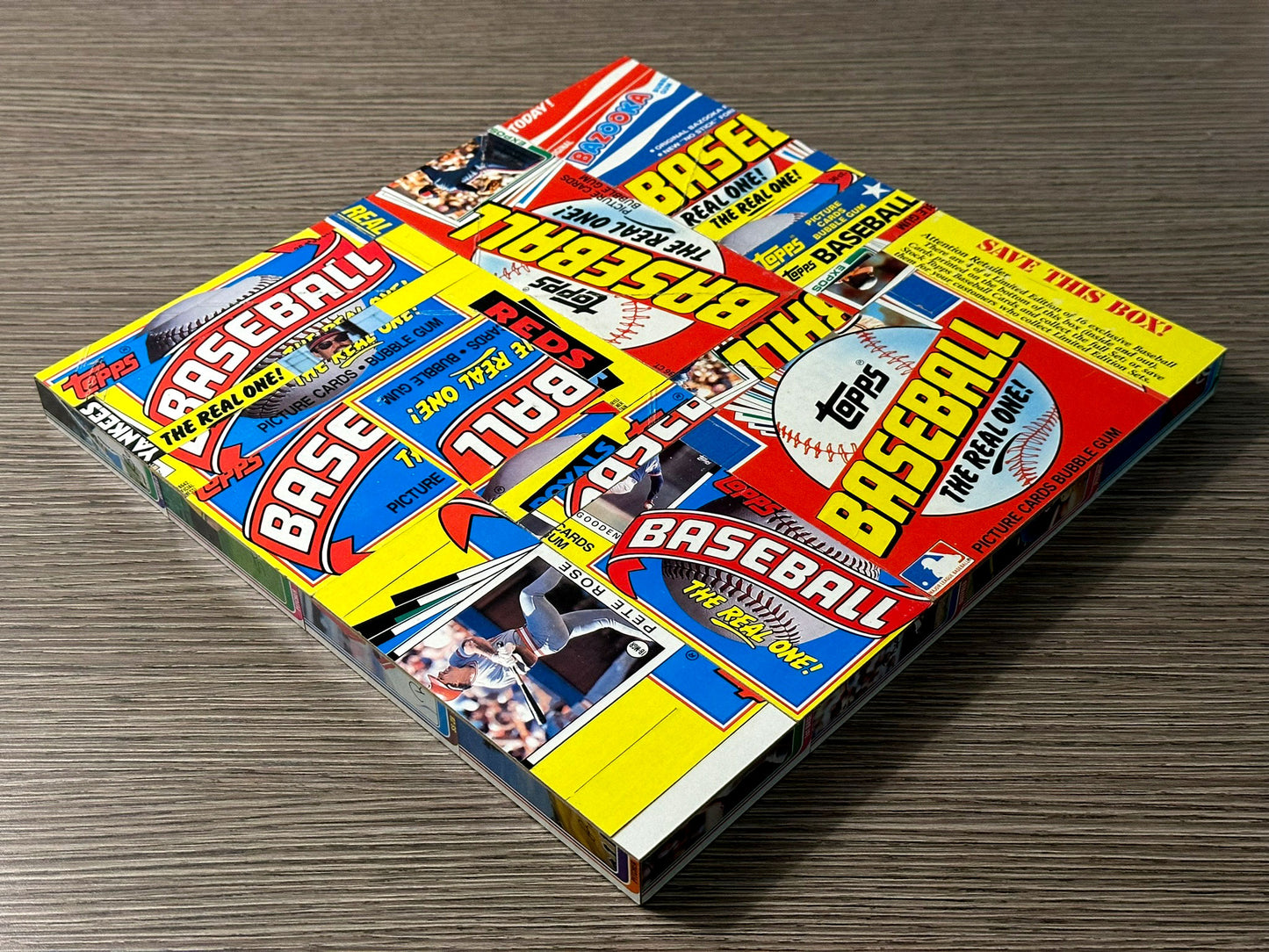 Display Box Art - "Pete Roses Are Reds"