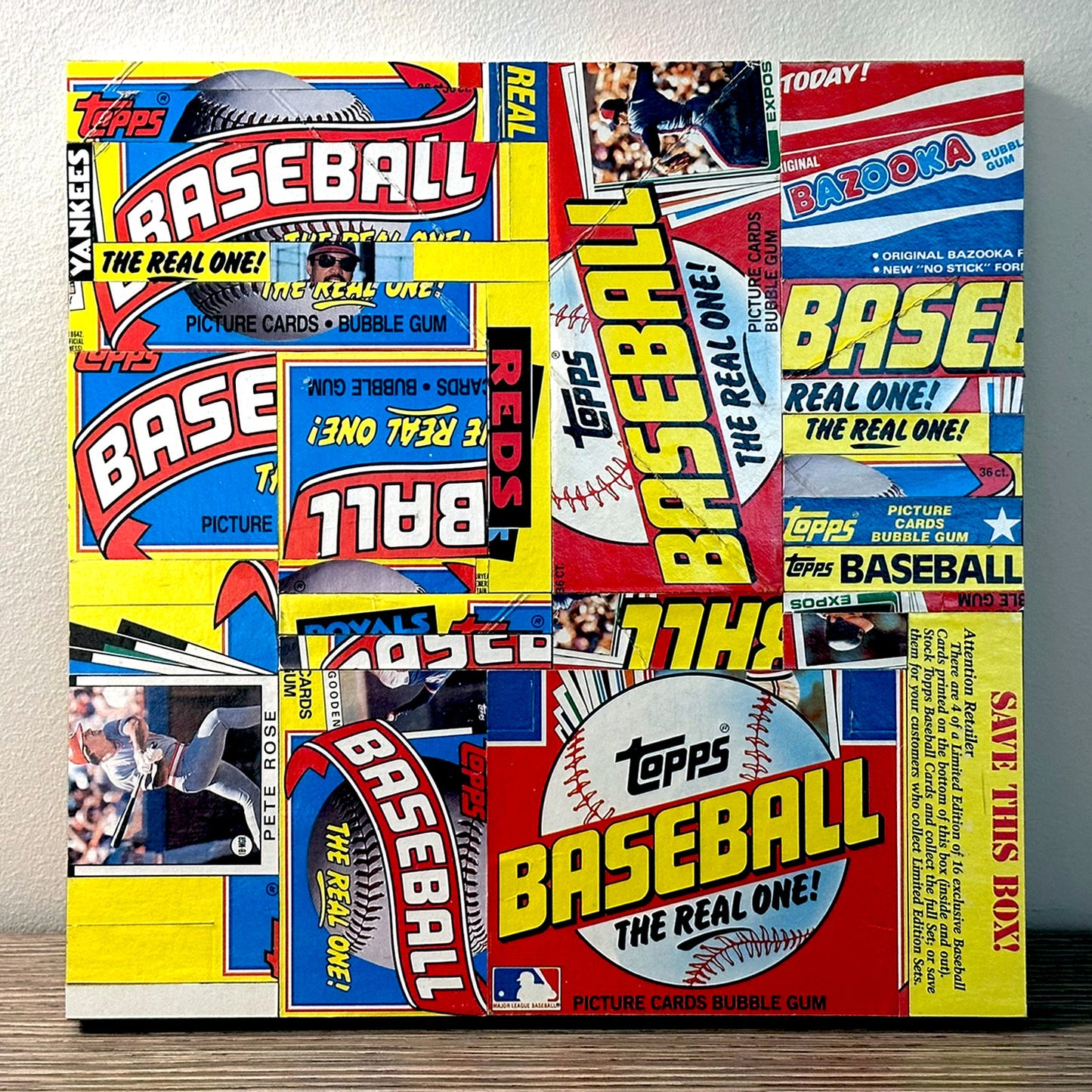 Display Box Art - "Pete Roses Are Reds"