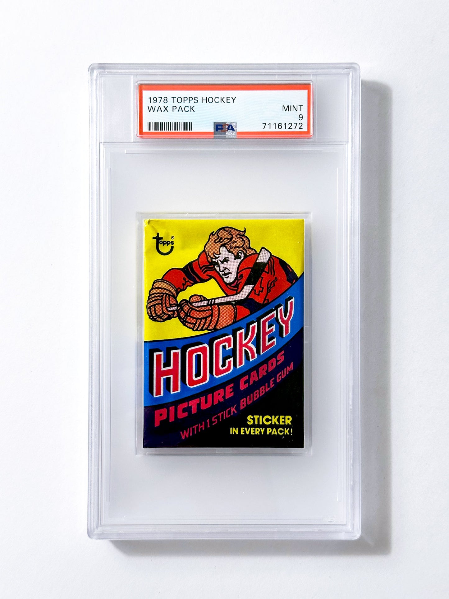 1978 Topps Hockey Wax Pack - PSA 9