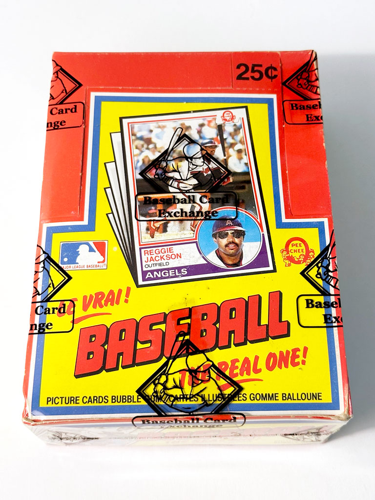 1983 O-Pee-Chee Baseball Wax Box - BBCE Authenticated (Tape Intact)