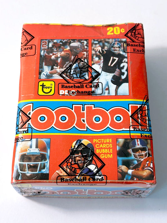 1979 Topps Football Wax Box - BBCE Authenticated