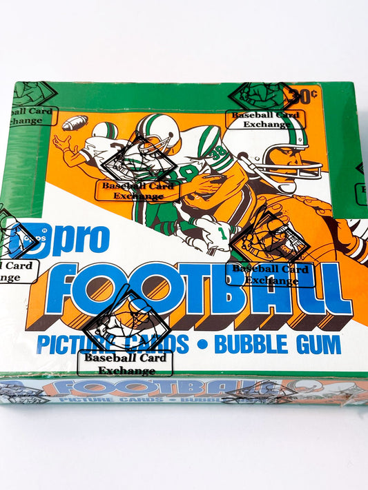 1978 Topps Football Cello Box - BBCE Authenticated