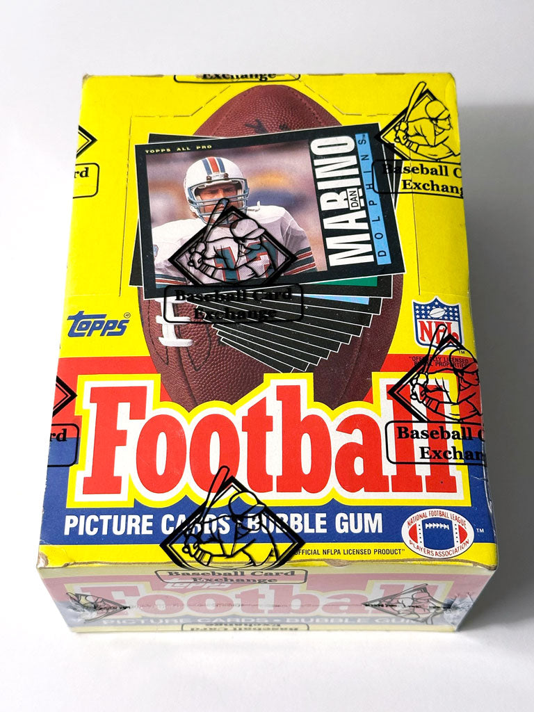 1985 Topps Football Wax Box - BBCE Authenticated