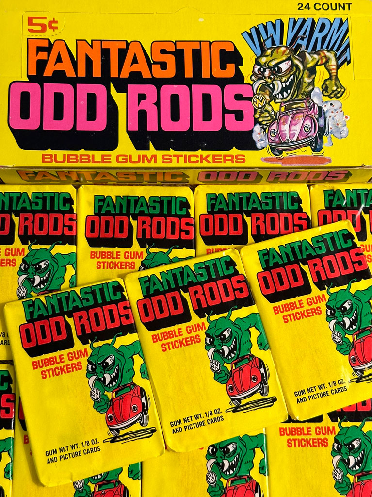 1973 Donruss Fantastic Odd Rods Wax Packs