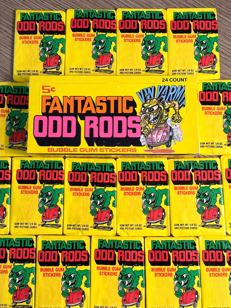 1973 Donruss Fantastic Odd Rods Wax Packs