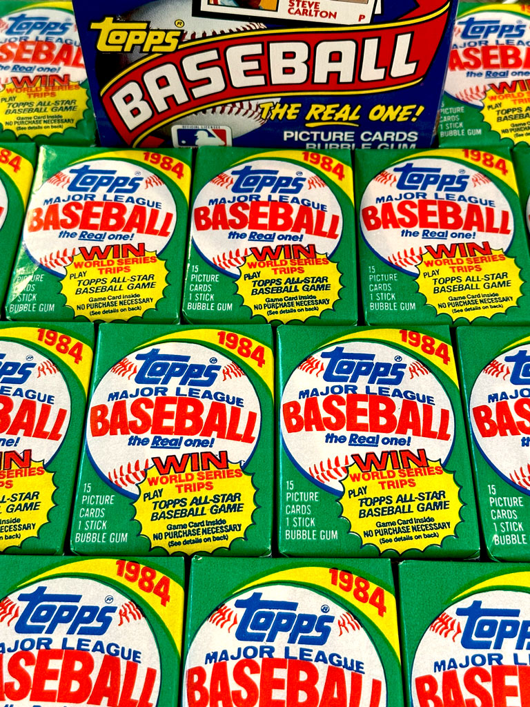 1984 Topps Baseball Wax Packs