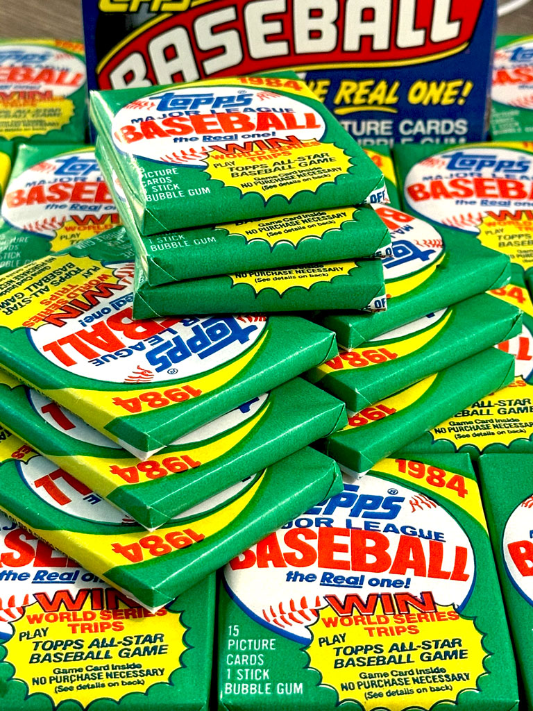 1984 Topps Baseball Wax Packs