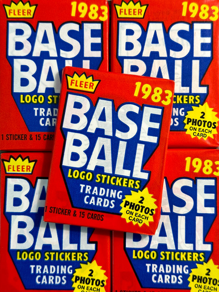 1983 Fleer Baseball Wax Packs