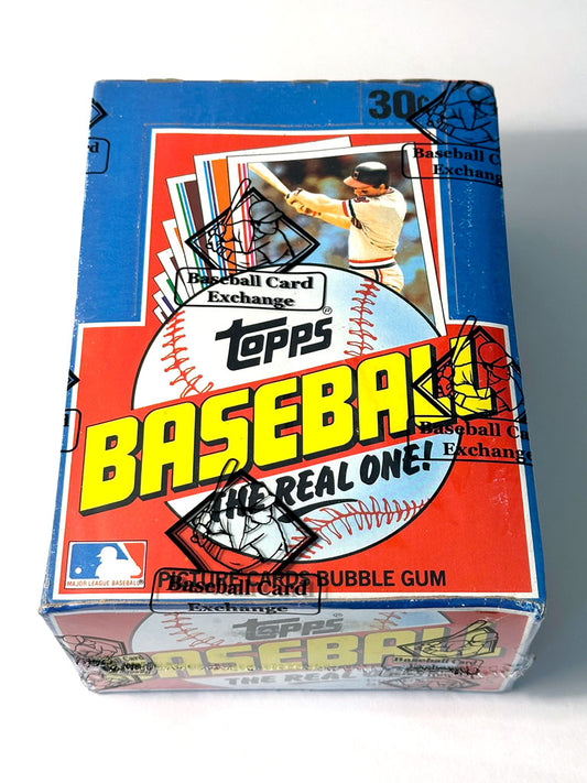 1982 Topps Baseball Wax Box - BBCE Authenticated (FASC)