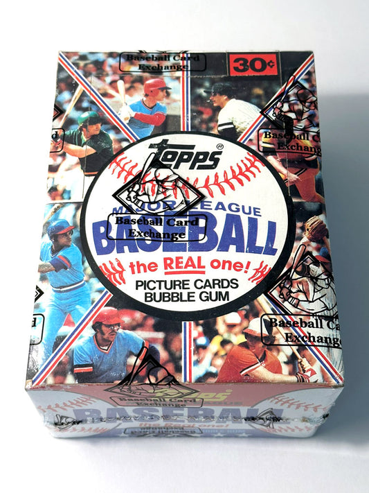 1981 Topps Baseball Wax Box - BBCE Authenticated (FASC)