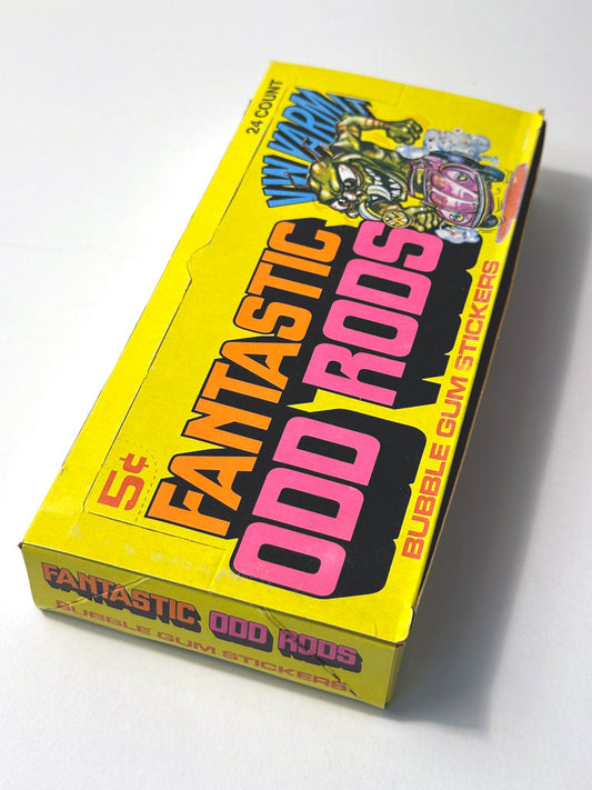 1973 Donruss Fantastic Odd Rods Wax Box