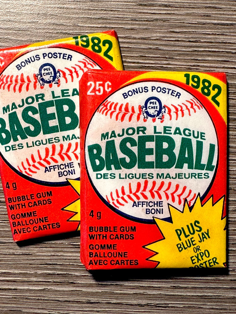 1982 O-Pee-Chee Baseball Wax Packs