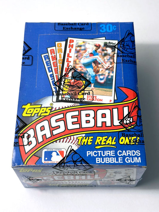 1984 Topps Baseball Wax Box - BBCE Authenticated (FASC)