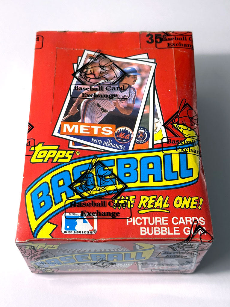 1985 Topps Baseball Wax Box - BBCE Authenticated