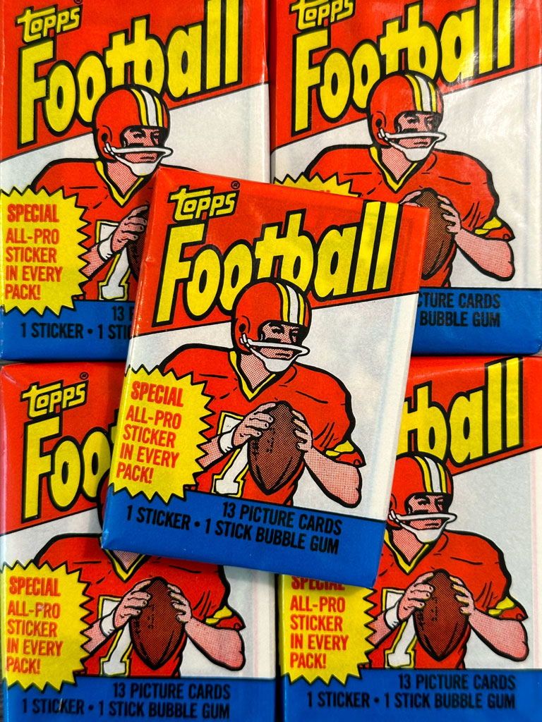 1983 Topps Football Wax Packs