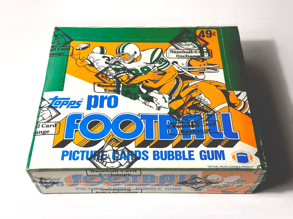 1981 Topps Football Cello Box - BBCE Authenticated