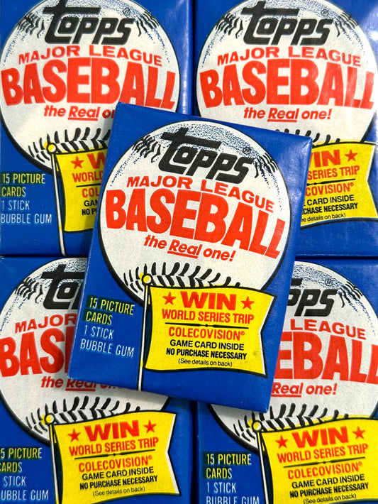 1983 Topps Baseball Wax Packs - BBCE Authenticated