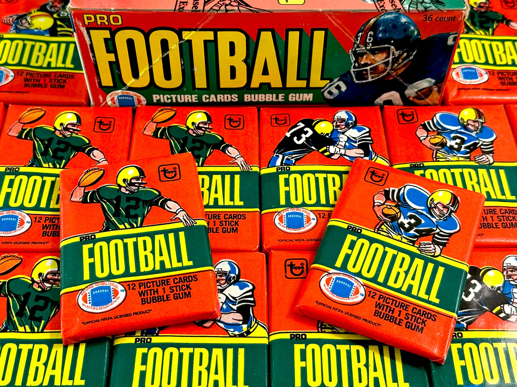 1980 Topps Football Wax Packs