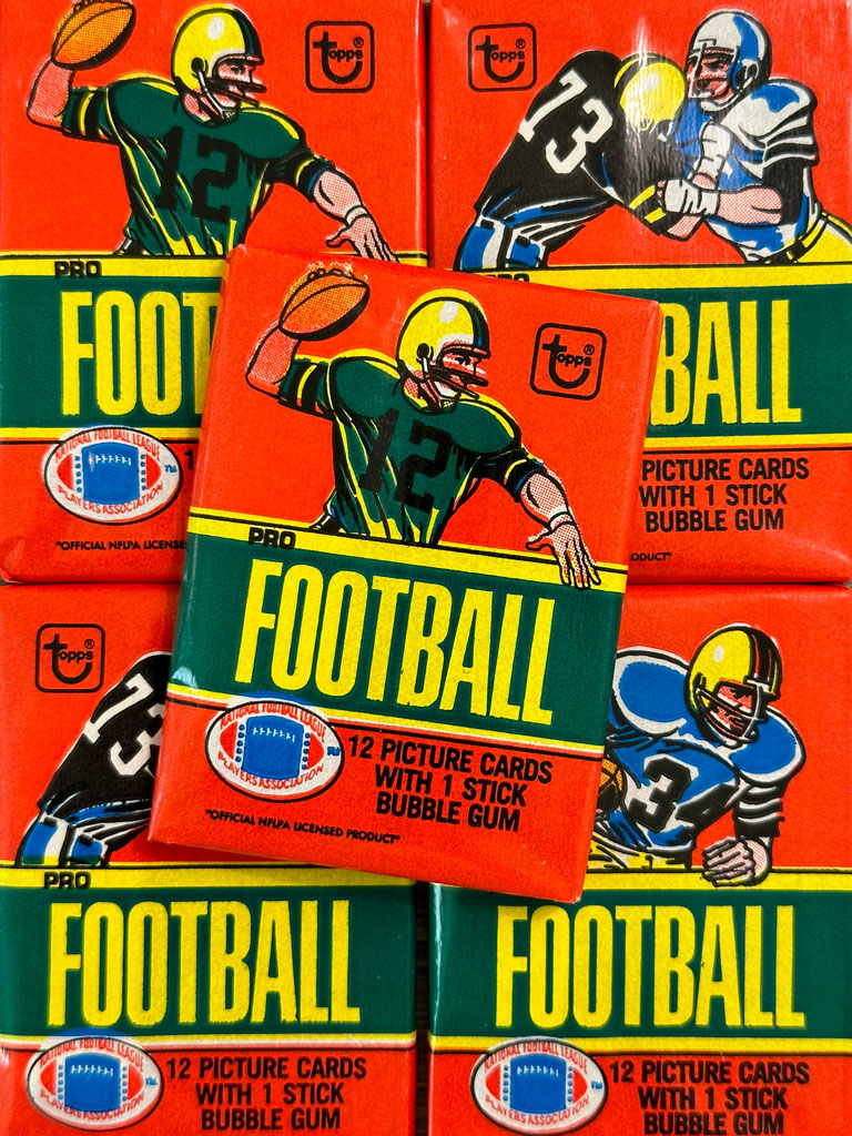 1980 Topps Football Wax Packs